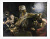 Belshazzar's Feast by Rembrandt van Rijn