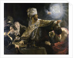 Belshazzar's Feast by Rembrandt van Rijn