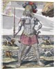 Colossus holding scepter by Anonymous