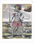 Colossus holding scepter by Anonymous