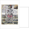 Colossus holding scepter by Anonymous