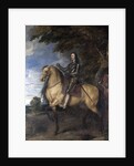Equestrian Portrait of Charles I by Anthony van Dyck