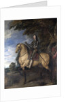 Equestrian Portrait of Charles I by Anthony van Dyck