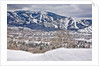 Steamboat Springs Ski Area and town by Anonymous