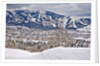 Steamboat Springs Ski Area and town by Anonymous