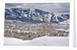 Steamboat Springs Ski Area and town by Anonymous