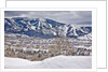 Steamboat Springs Ski Area and town by Anonymous