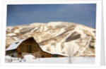 Steamboat Springs Ski Area and barn, Colorado by Anonymous
