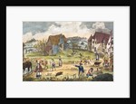 A regency farmyard by Anonymous