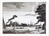 City of Westminster from the Surrey bank of the Thames by Anonymous