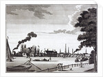 City of Westminster from the Surrey bank of the Thames by Anonymous