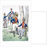 Officers of the The King's German Legion by Anonymous