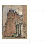 Waldorf Astoria Hotel by Joseph Pennell