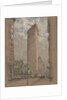The Flatiron Building from Fifth Avenue and Twenty-Seventh Street, New York City by Joseph Pennell