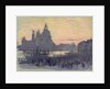 The Gold Moon (Venice: View of Santa Maria delle Salute from Il Redentore) by Joseph Pennell