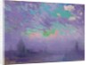 Green, Blue and Purple (View of London) by Joseph Pennell