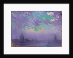 Green, Blue and Purple (View of London) by Joseph Pennell