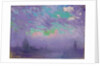 Green, Blue and Purple (View of London) by Joseph Pennell
