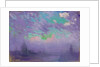 Green, Blue and Purple (View of London) by Joseph Pennell
