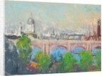 London Over Waterloo Bridge by Joseph Pennell
