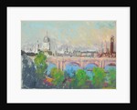 London Over Waterloo Bridge by Joseph Pennell