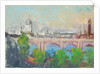 London Over Waterloo Bridge by Joseph Pennell