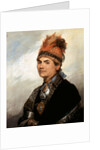 Portrait of Mohawk Chief Joseph Brant by Gilbert Stuart