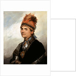 Portrait of Mohawk Chief Joseph Brant by Gilbert Stuart