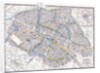 Galignani's Plan of Paris and Environs by Antonio Galignani