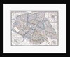 Galignani's Plan of Paris and Environs by Antonio Galignani