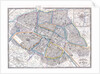 Galignani's Plan of Paris and Environs by Antonio Galignani