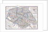 Galignani's Plan of Paris and Environs by Antonio Galignani