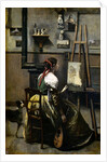 The Artist's Studio by Jean-Baptiste-Camille Corot