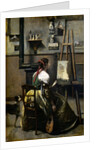The Artist's Studio by Jean-Baptiste-Camille Corot