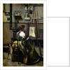 The Artist's Studio by Jean-Baptiste-Camille Corot