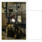 The Artist's Studio by Jean-Baptiste-Camille Corot