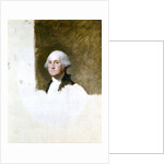 Portrait of George Washington (The Athenaeum Portrait) by Gilbert Stuart