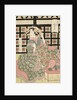 Courtesan of the Ogiva Brothel by Kikugawa Eizan