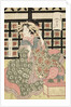 Courtesan of the Ogiva Brothel by Kikugawa Eizan