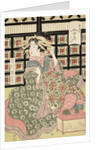 Courtesan of the Ogiva Brothel by Kikugawa Eizan