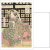 Courtesan of the Ogiva Brothel by Kikugawa Eizan