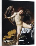 Cupid as Victor by Caravaggio
