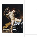 Cupid as Victor by Caravaggio