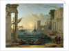 Seaport with the Embarkation of the Queen of Sheba by Claude Lorrain