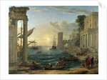 Seaport with the Embarkation of the Queen of Sheba by Claude Lorrain