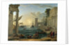 Seaport with the Embarkation of the Queen of Sheba by Claude Lorrain
