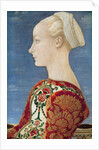 Profile Portrait of a Young Lady by Antonio Pollaiolo