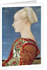 Profile Portrait of a Young Lady by Antonio Pollaiolo