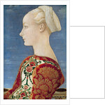 Profile Portrait of a Young Lady by Antonio Pollaiolo