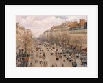 Boulevard Montmartre, Paris by Camille Pissarro